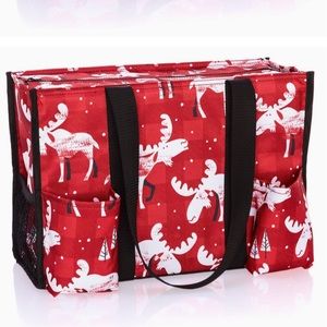 Thirty-one Zip-Top Organizing Utility Tote Moosin